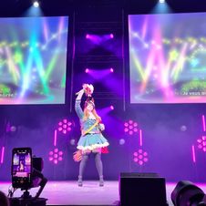 On stage, photo: Keiko